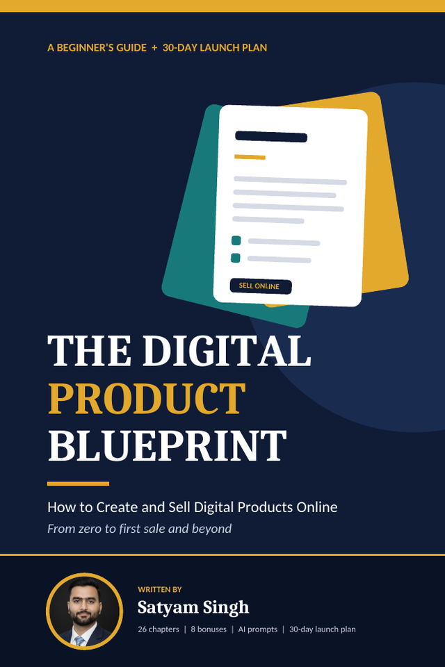 Cover of the eBook Digital Product Blueprint